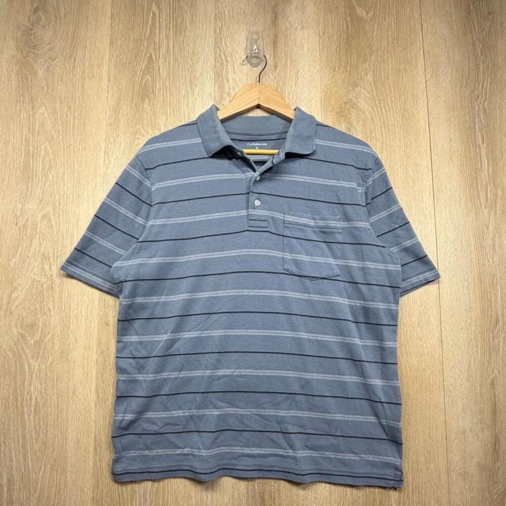 Croft-barrow Men's Blue and Grey Polo-shirts